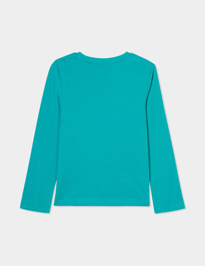 Ensemble pyjama pantalon 2 pièces coton vert garçon