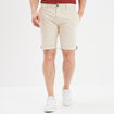 Short chino slim Creeks beige homme