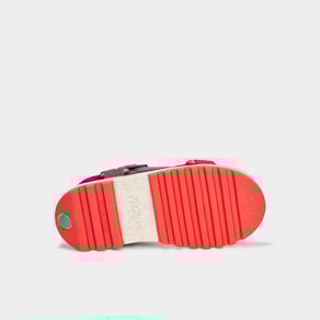sandales a scratchs kickers kickclock rouge garcon Sandales à scratchs Kickers Kickclock rouge garçon