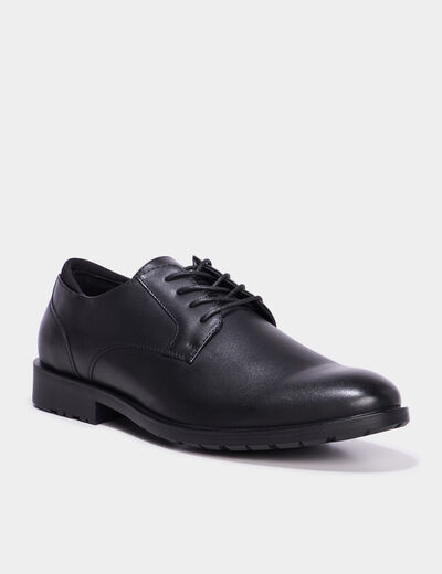 Derbies à lacets noir homme