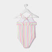 Maillot de bain une pièce parme fille