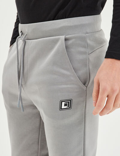 Pantalon de jogging slim Liberto gris homme