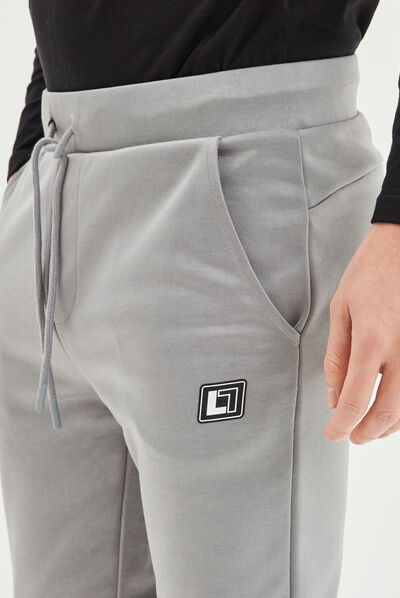Pantalon de jogging slim Liberto gris homme