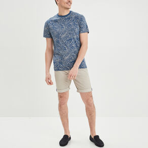 bermuda chino droit creeks beige homme Bermuda chino droit Creeks beige homme