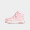 Baskets montantes lumineuses rose fille