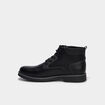 Bottines &agrave; lacets noir homme