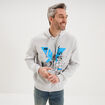 Sweat hoodie molleton Star Wars gris homme