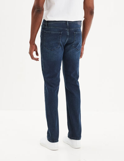 Jeans denim straight 5 poches Creeks denim blue black homme