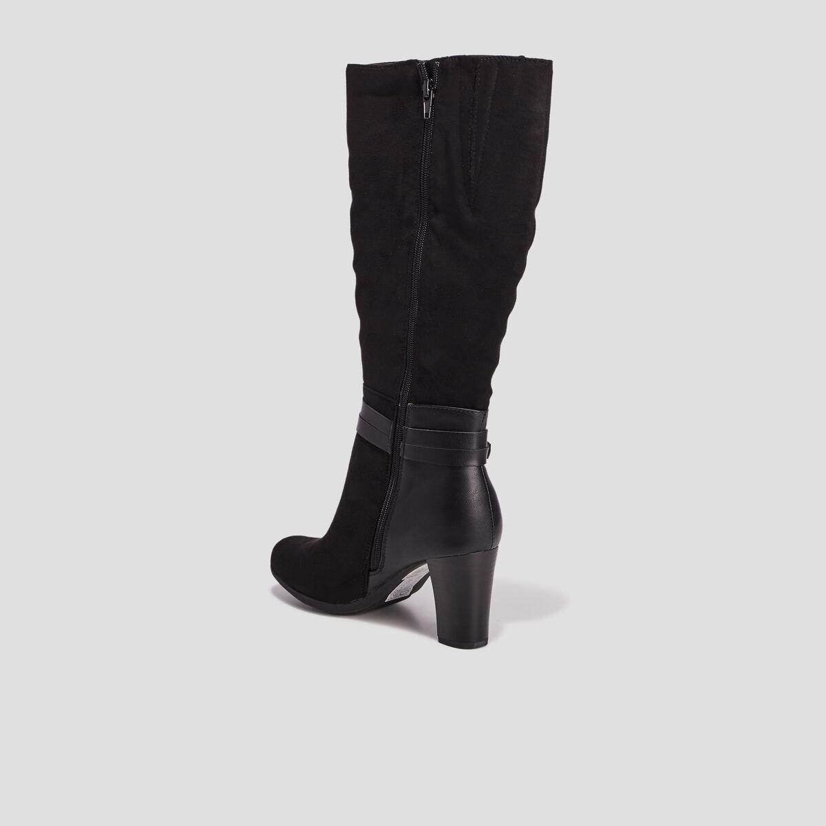 Bottes à talons noir femme