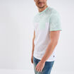T-shirt manches courtes 1 poche coton vert pastel homme