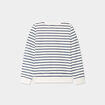 Sweat avec col rond Creeks ecru fille