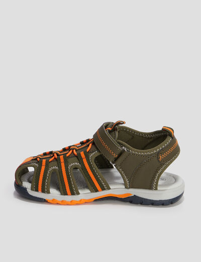 Sandales Trappeur vert garçon