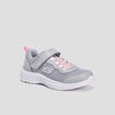 Runnings à scratch Skechers Pretty Fresh gris fille