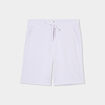 Short de jogging en molleton parme homme