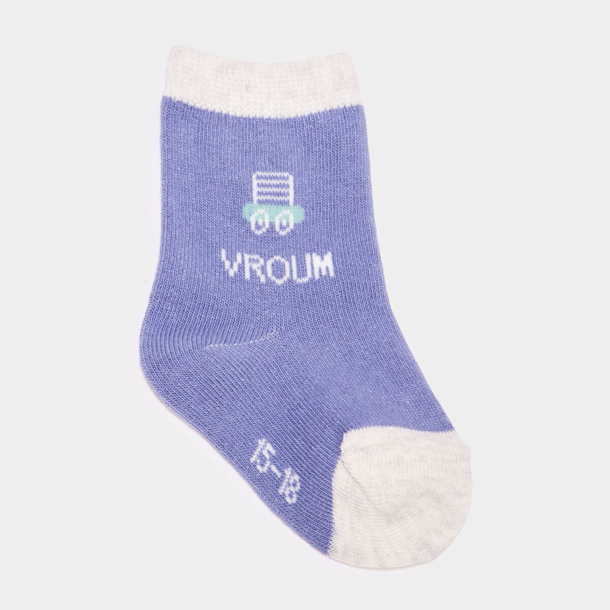 Lot 5 paires chaussettes coton multicolore b&eacute;b&eacute; gar&ccedil;on