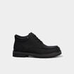Boots crant&eacute;es &agrave; lacets noir homme
