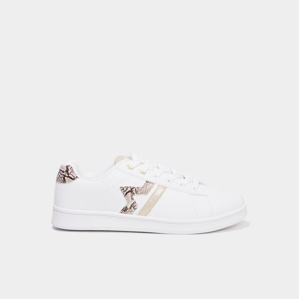 Tennis basses à lacets Creeks sable femme