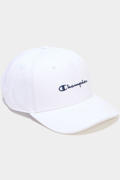 Casquette brod&eacute;e en coton Champion blanc homme