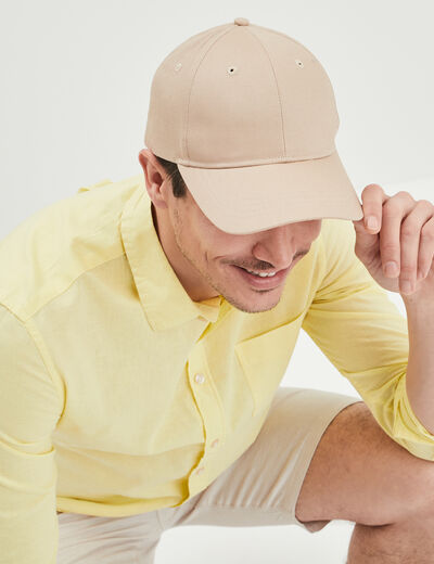Casquette sable homme