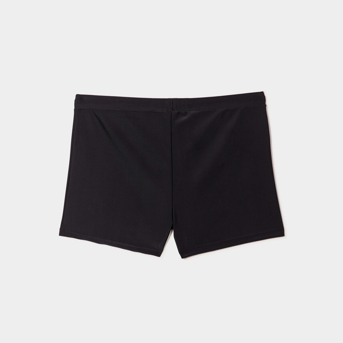 Boxer de bain taille &eacute;lastiqu&eacute;e blanc homme