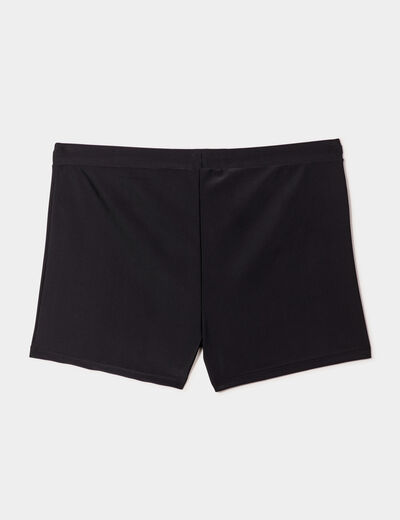Boxer de bain taille &eacute;lastiqu&eacute;e blanc homme