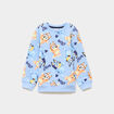Sweat manches longues Bluey bleu gar&ccedil;on