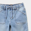 Jeans jogger droit denim double stone garçon