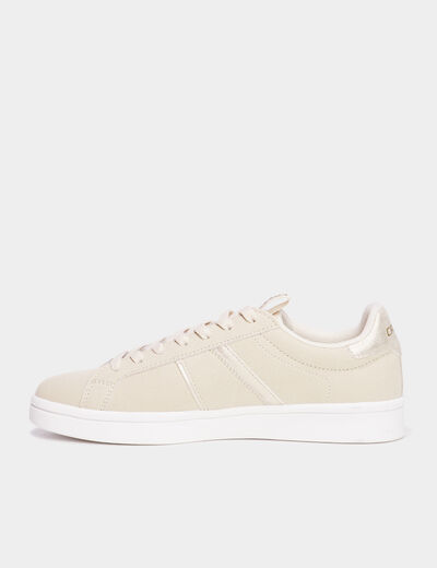 Tennis basses à lacets Creeks sable femme