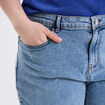Short en jean large 5 poches denim double stone femme grande taille
