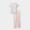 Ensemble pyjama Aristochats Marie gris clair femme