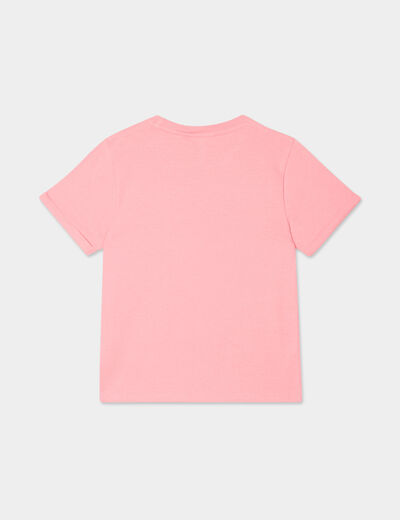 T-shirt Gabby et la maison magique rose corail fille