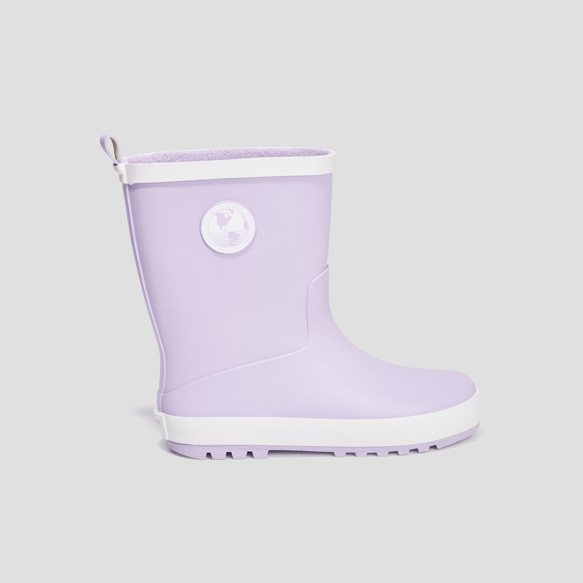 Bottes de pluie Trappeur parme fille