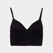 Brassi&egrave;re c&ocirc;tel&eacute;e padd&eacute;e sans armature noir femme