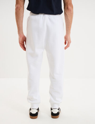 Pantalon de jogging &eacute;lastiqu&eacute; Champion blanc homme