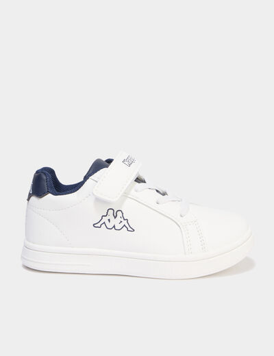Tennis basses &agrave; scratchs Kappa ADENIS EV bleu gar&ccedil;on