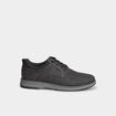Derbies &agrave; lacets effet similicuir gris homme