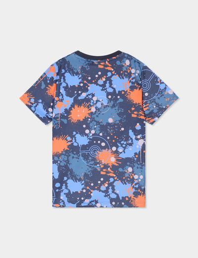 T-shirt manches courtes Pokémon multicolore garçon