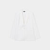 Blazer boutonné Mosquitos ivoire femme