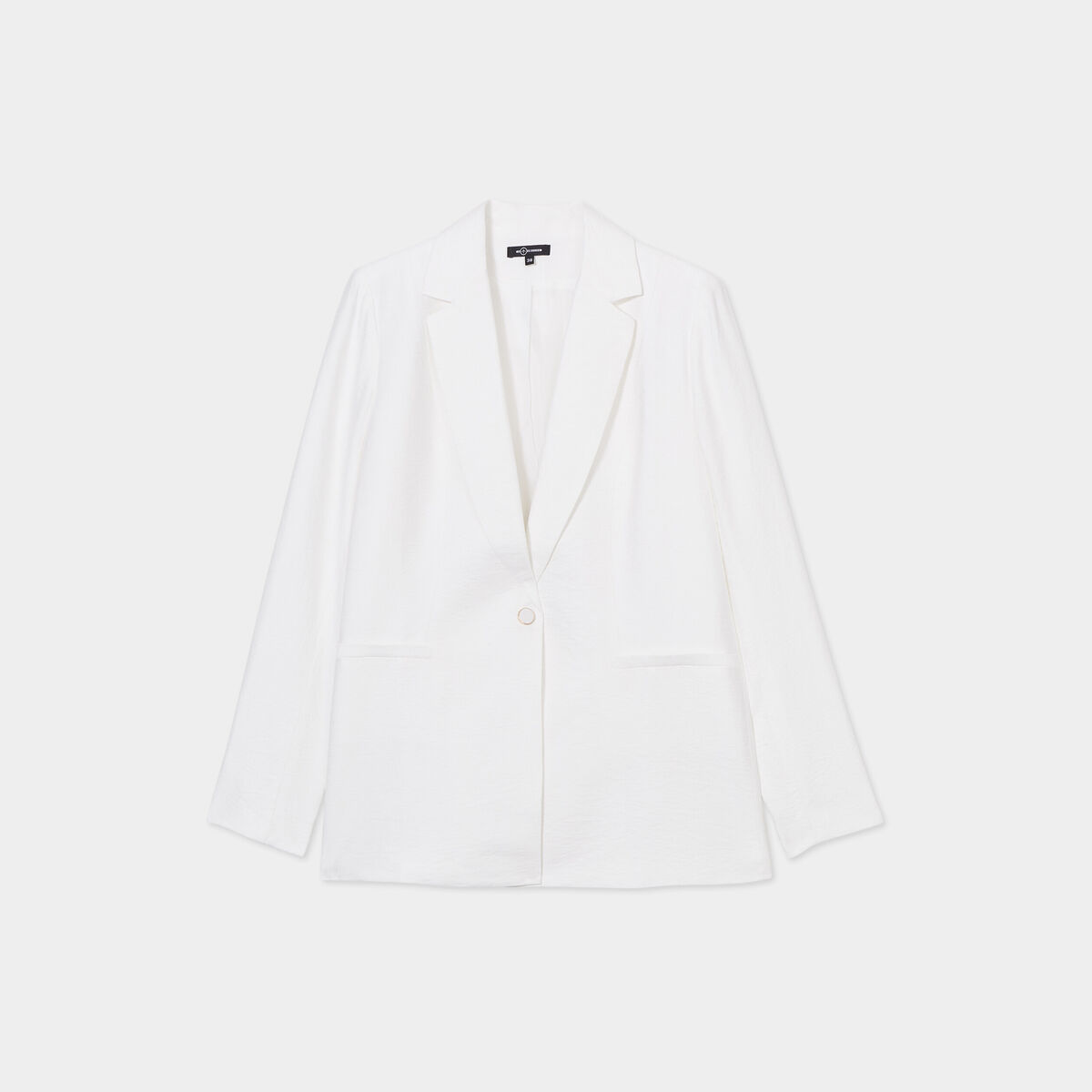 Blazer boutonné Mosquitos ivoire femme