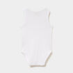 Lot 3 bodies marcels coton sans manches blanc b&eacute;b&eacute;