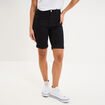 Bermuda en jean slim denim noir femme