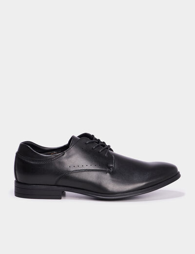 Derbies lacées noir homme