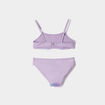 Maillot de bain 2 pièces parme fille