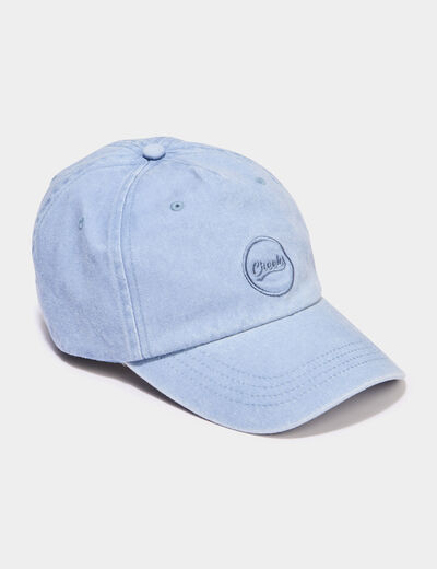 Casquette bleu femme