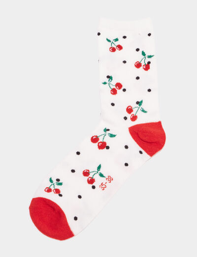 Lot 5 paires chaussettes multicolore femme