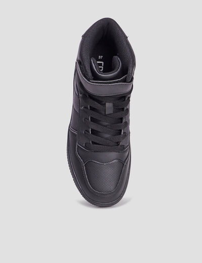 Baskets montantes Creeks Ktempete noir garçon