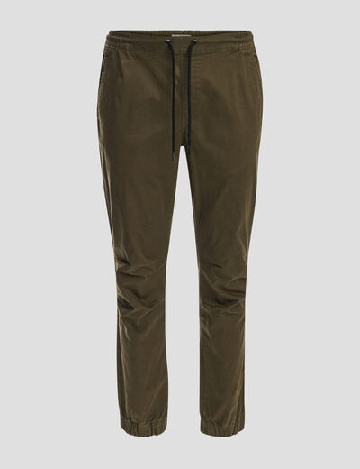Pantalon jogpant vert kaki homme
