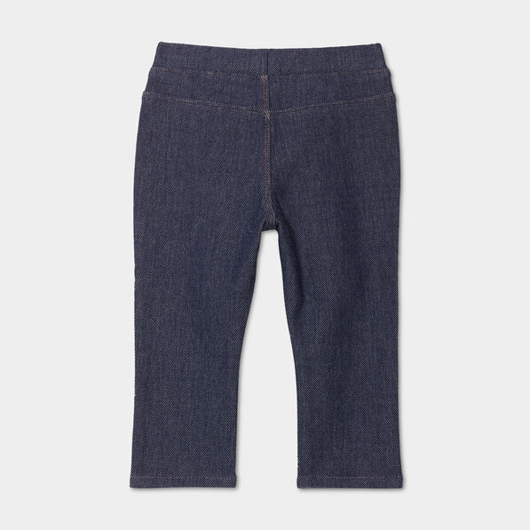 tregging en jean taille elastiquee denim stone bebef Tregging en jean taille élastiquée denim stone bébé fille