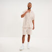 Bermuda chino droit coton blanc homme