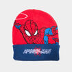 Ensemble bonnet et gants Spider-Man bleu marine garçon